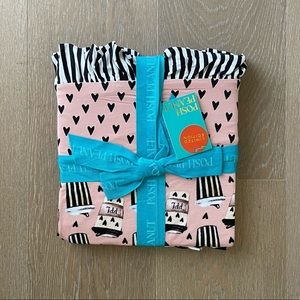 Posh Peanut reversible ruffle blanket